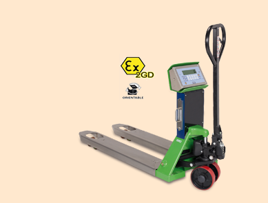 狄納喬TPWX2GD進口防爆手動搬運車秤