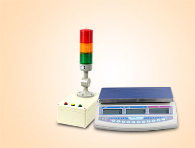 無線報警秤金鉆無線報警燈配普瑞遜計數秤