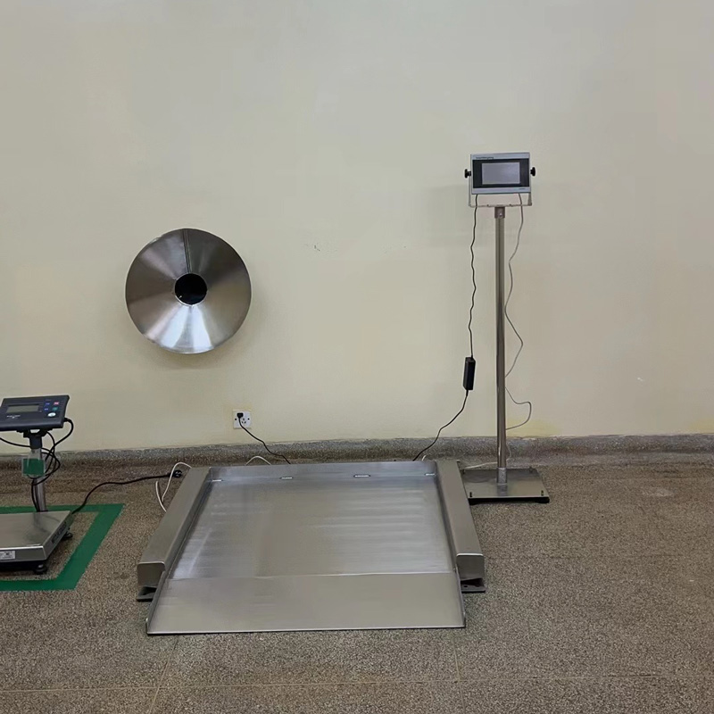 智能配料儀表連接多臺秤體，實現多量程稱重配料操作，自動防錯